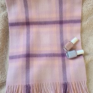 Pink Ladies Cashmere Scarf Brand New